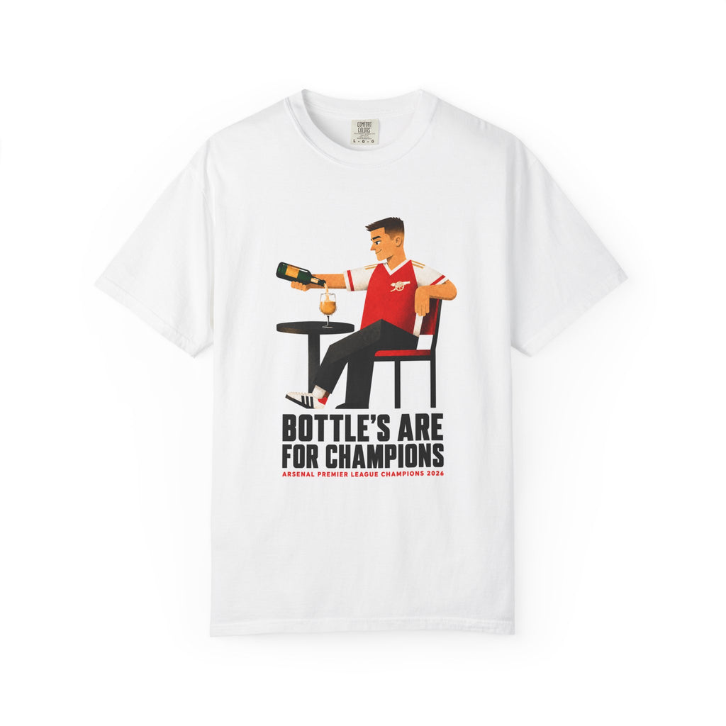 Arsenal "Bottle's Are For Champions" T-Shirt