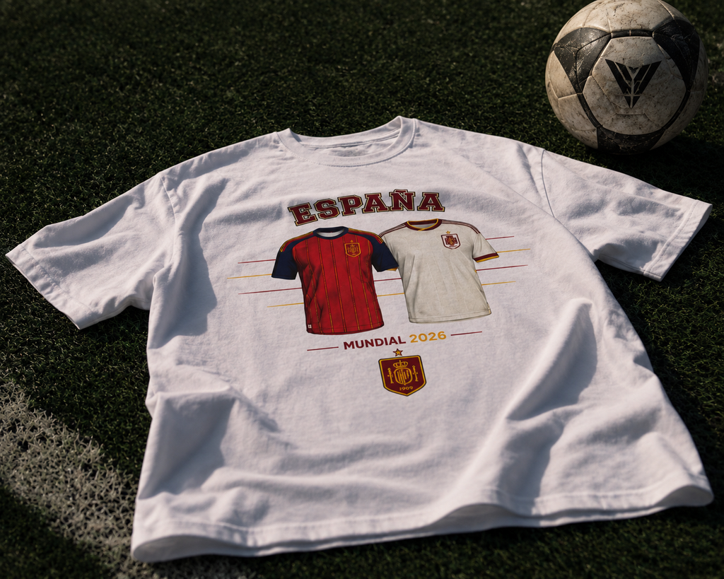 España (Spain) Football T-Shirt | Mundial 2026 Football Tee