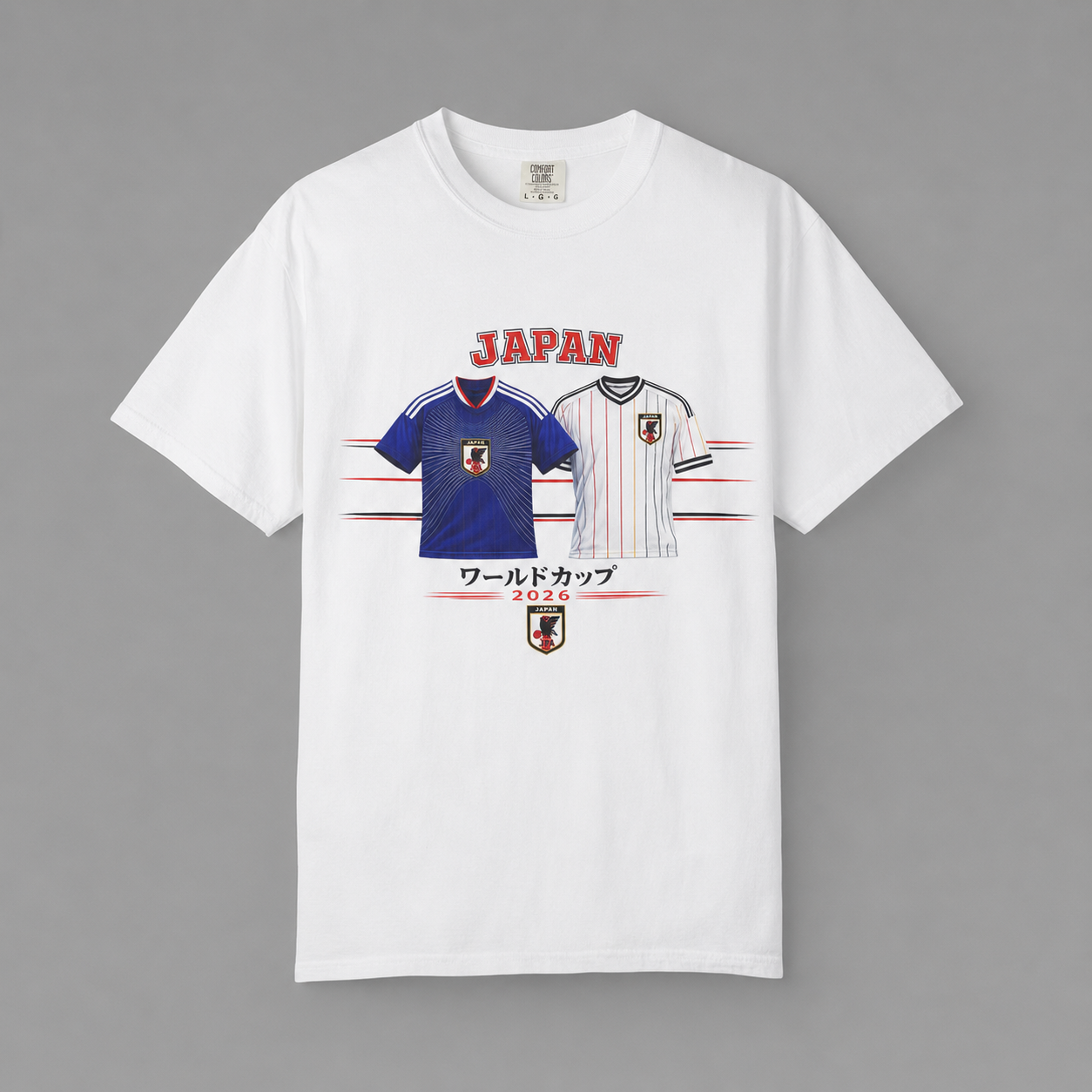 Japan Football T-Shirt – World Cup 2026  Graphic Tee