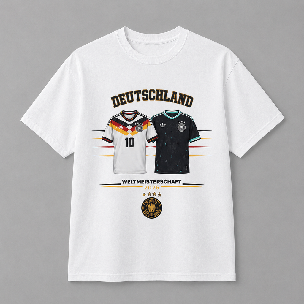 Deutschland (Germany) Football World Cup T-Shirt