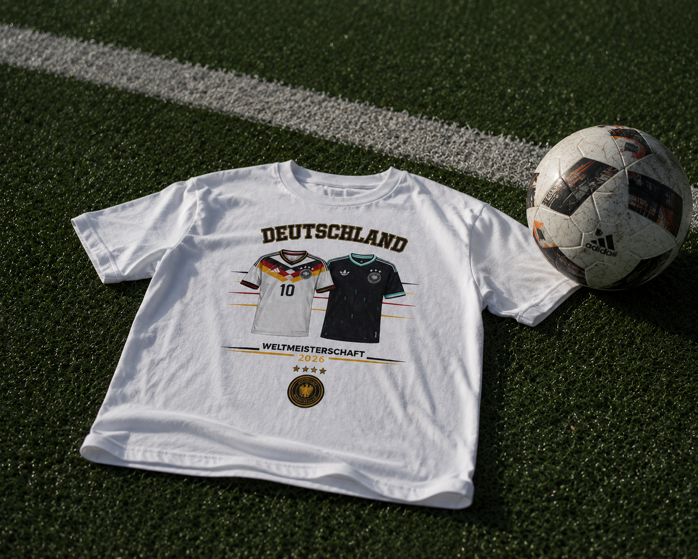 Deutschland (Germany) Football World Cup T-Shirt