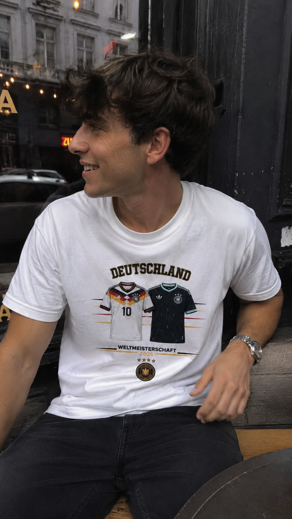 Deutschland (Germany) Football World Cup T-Shirt