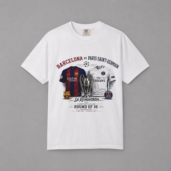 La Remontada - Barcelona vs PSG Champions League Tee