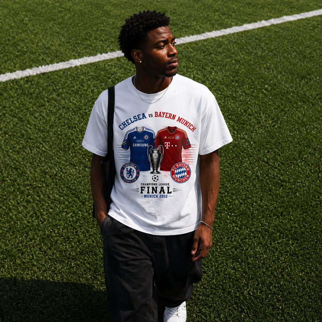 Chelsea Vs Bayern Munich 2012 Champions League Final T-Shirt
