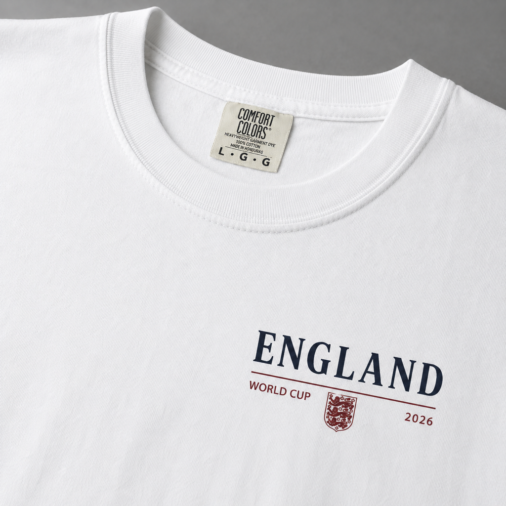 England Crest Tee | Small Chest Logo T-shirt