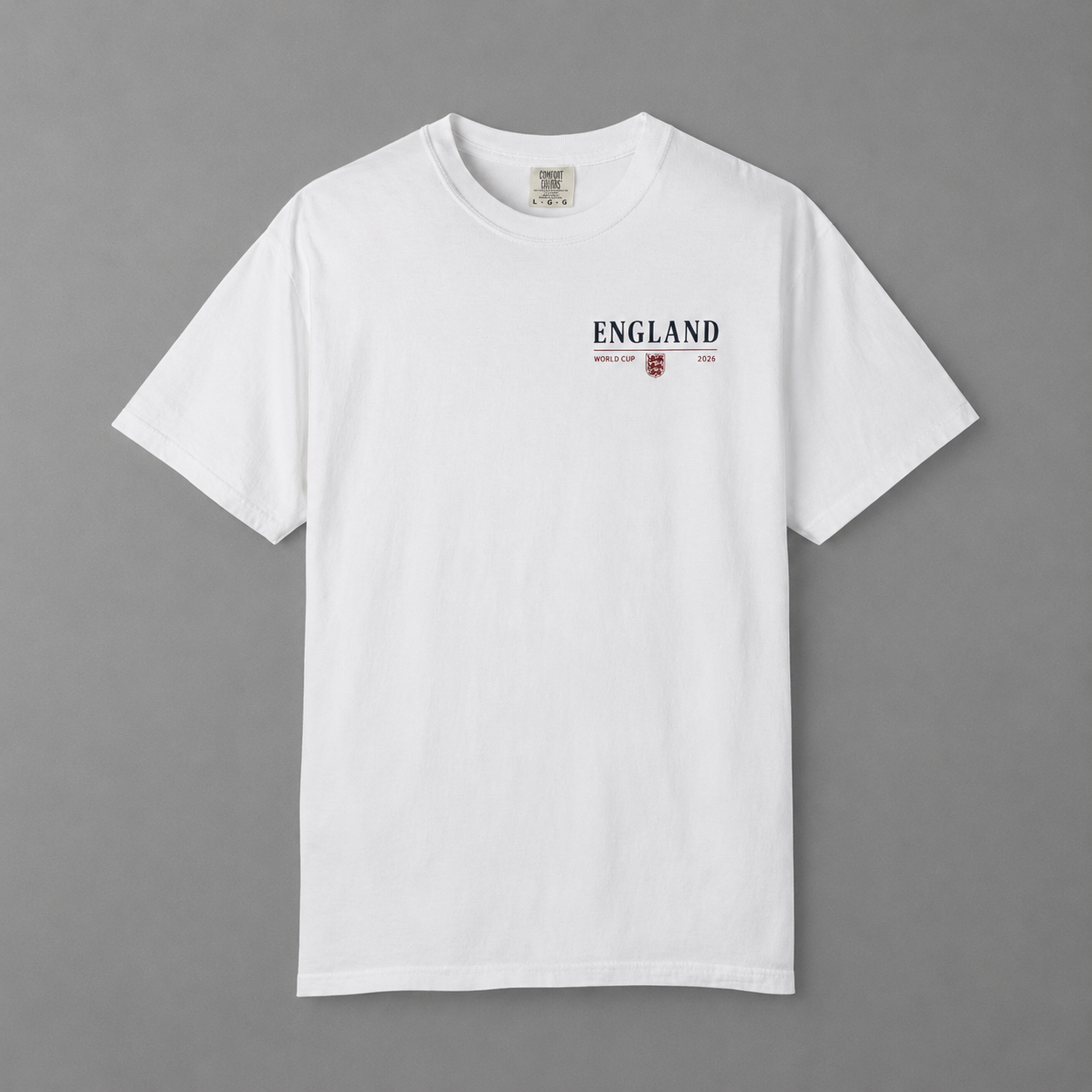England Crest Tee | Small Chest Logo T-shirt