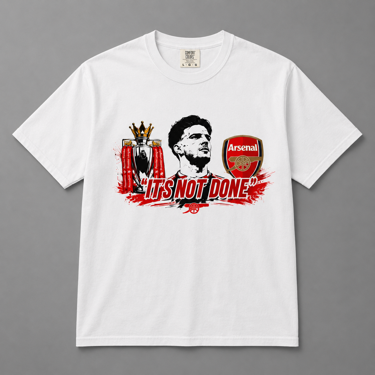 Declan Rice “It’s Not Done” Arsenal Tee