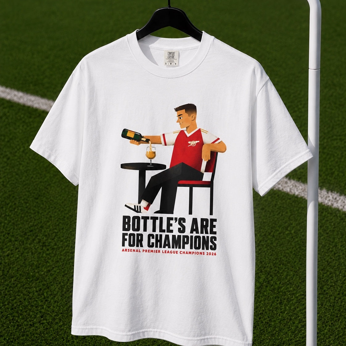 Arsenal "Bottle's Are For Champions" T-Shirt