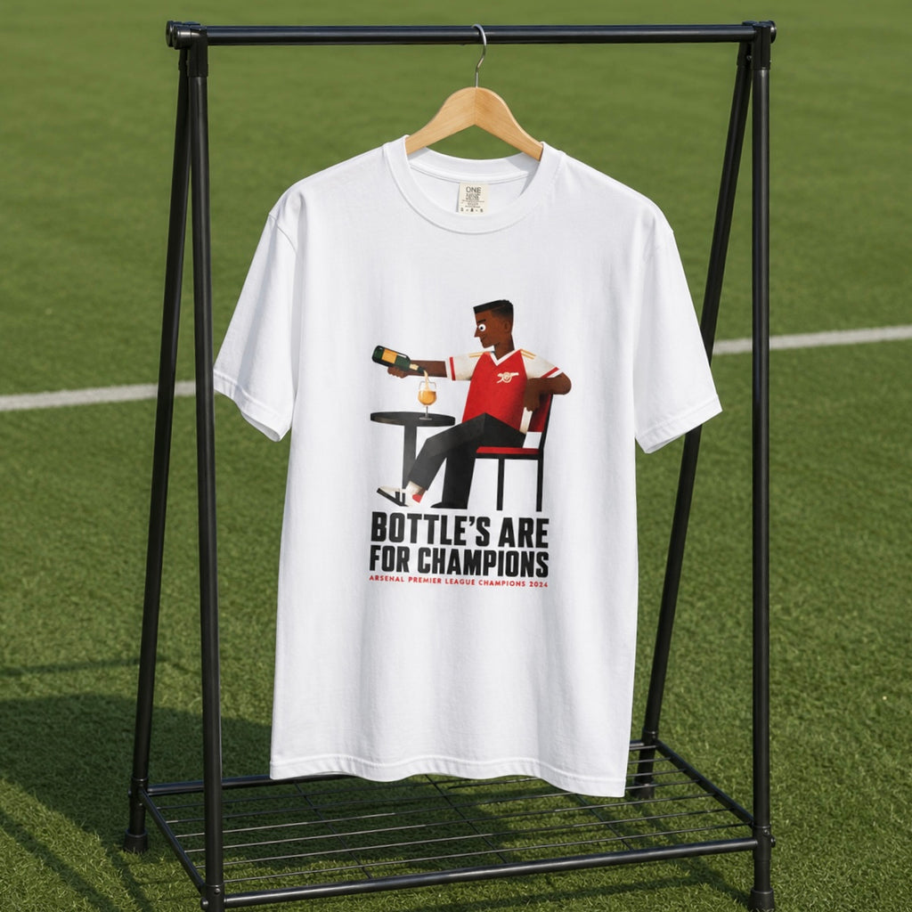 Arsenal "Bottles Are For Champions" T-Shirt