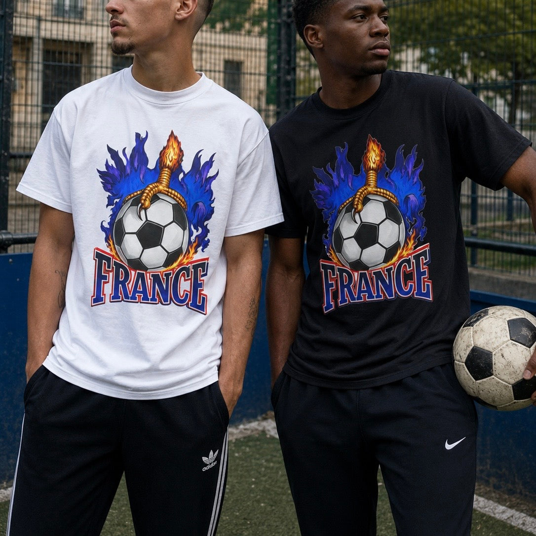 France Eagle Football T-Shirt