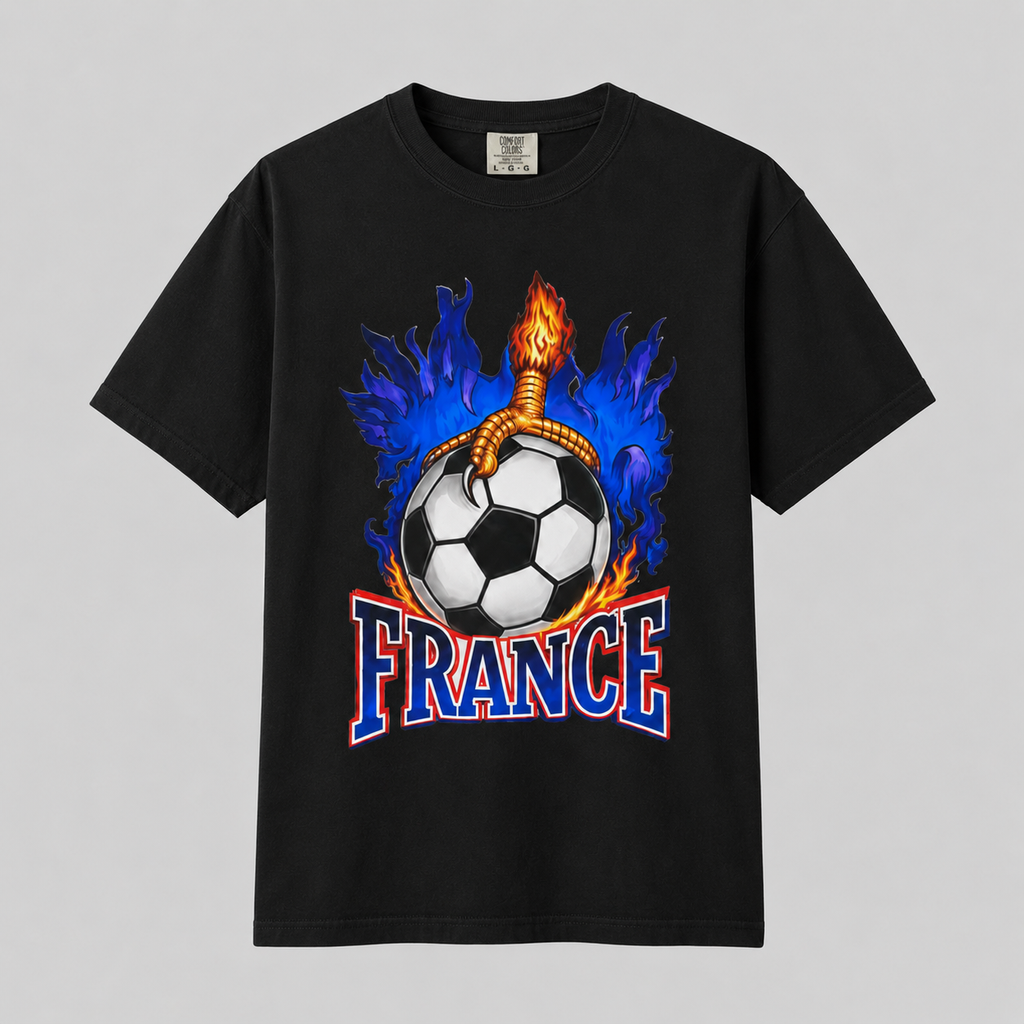 France Eagle Football T-Shirt