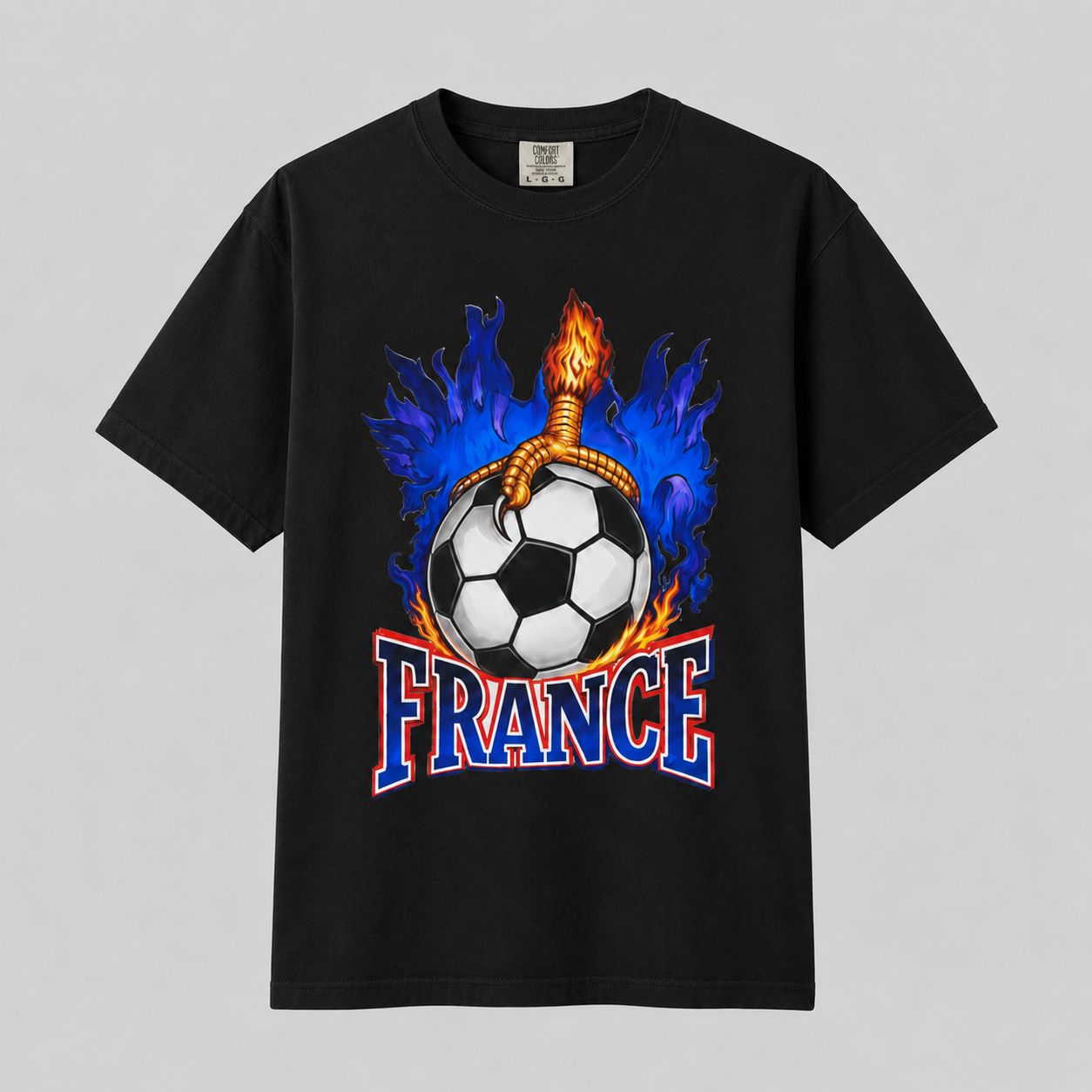 France Eagle Football T-Shirt