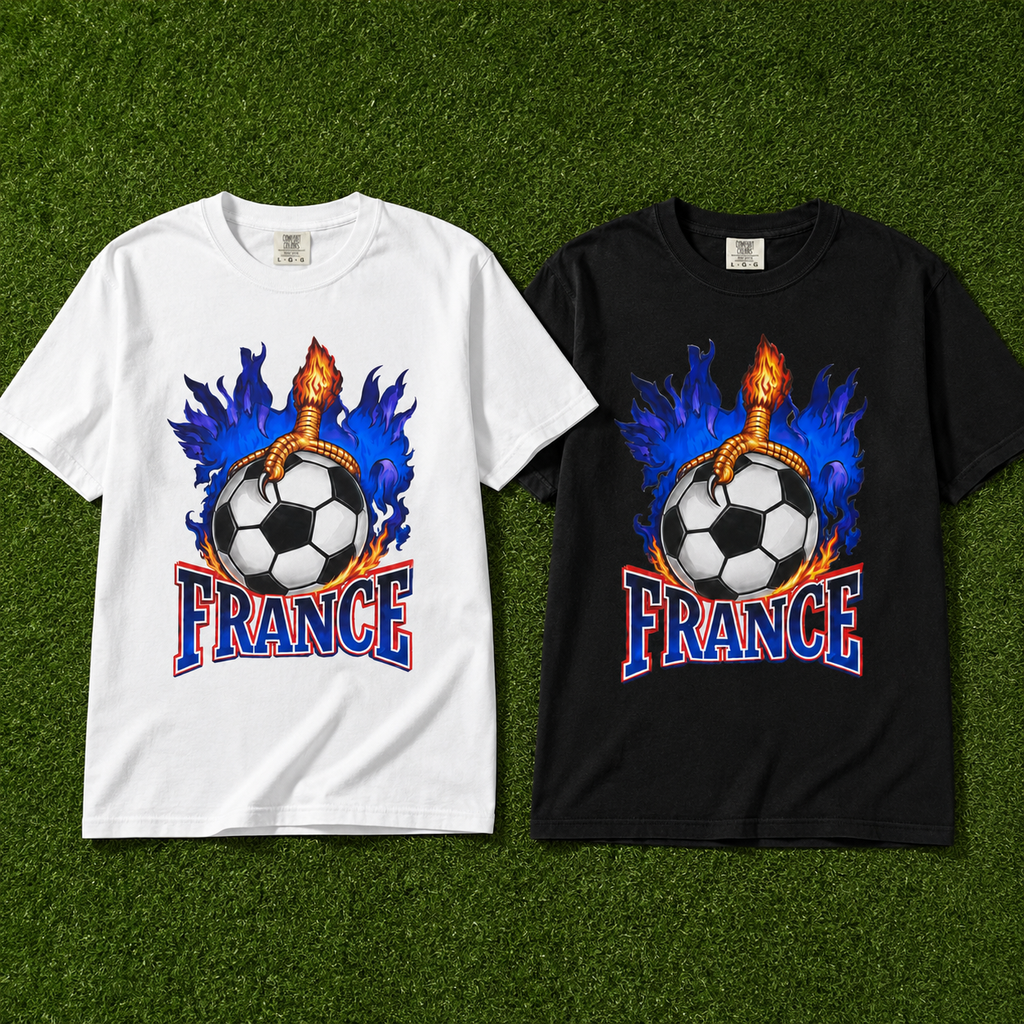 France Eagle Football T-Shirt