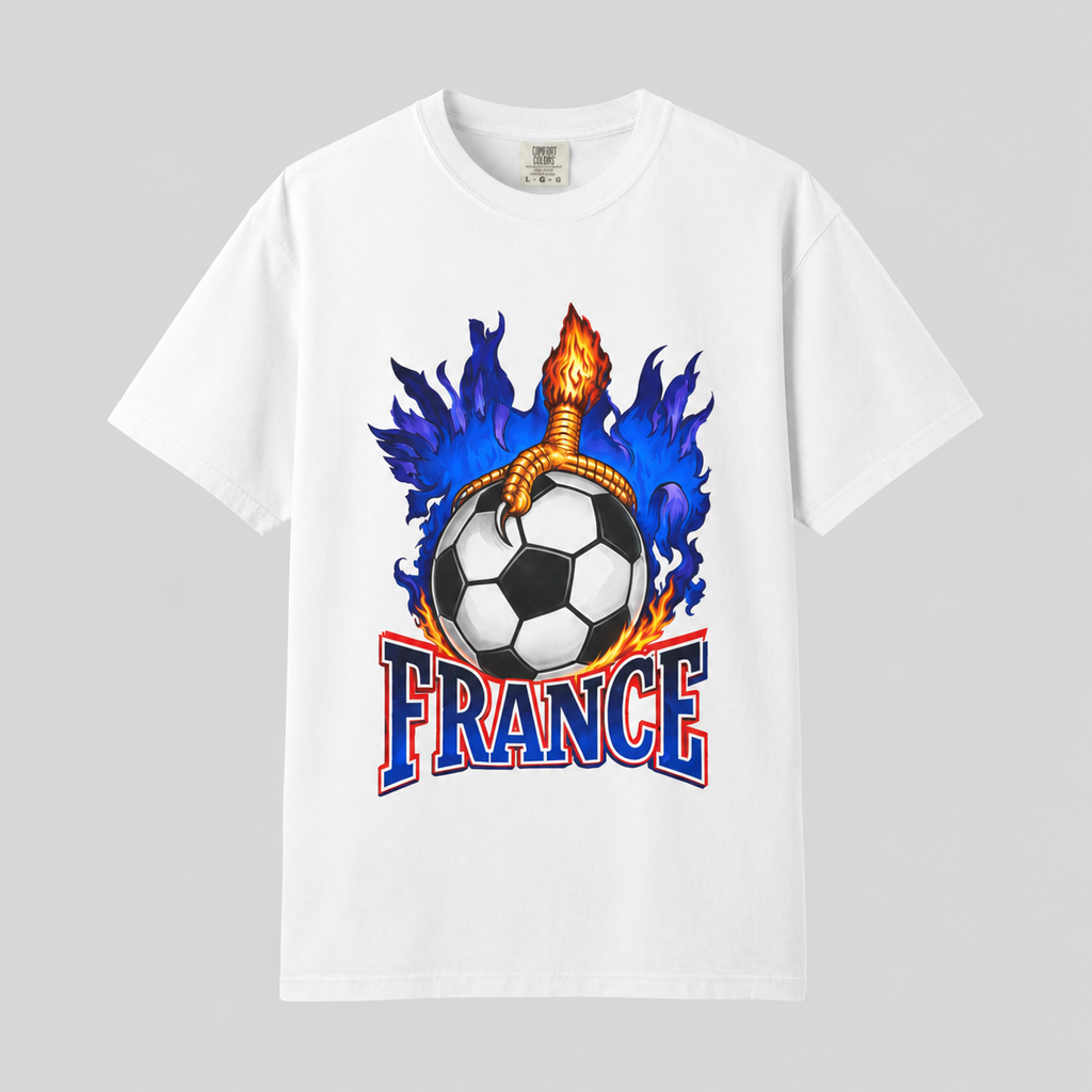 France Eagle Football T-Shirt