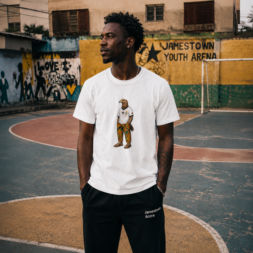 Ghana Black Star Eagle World Cup Tee