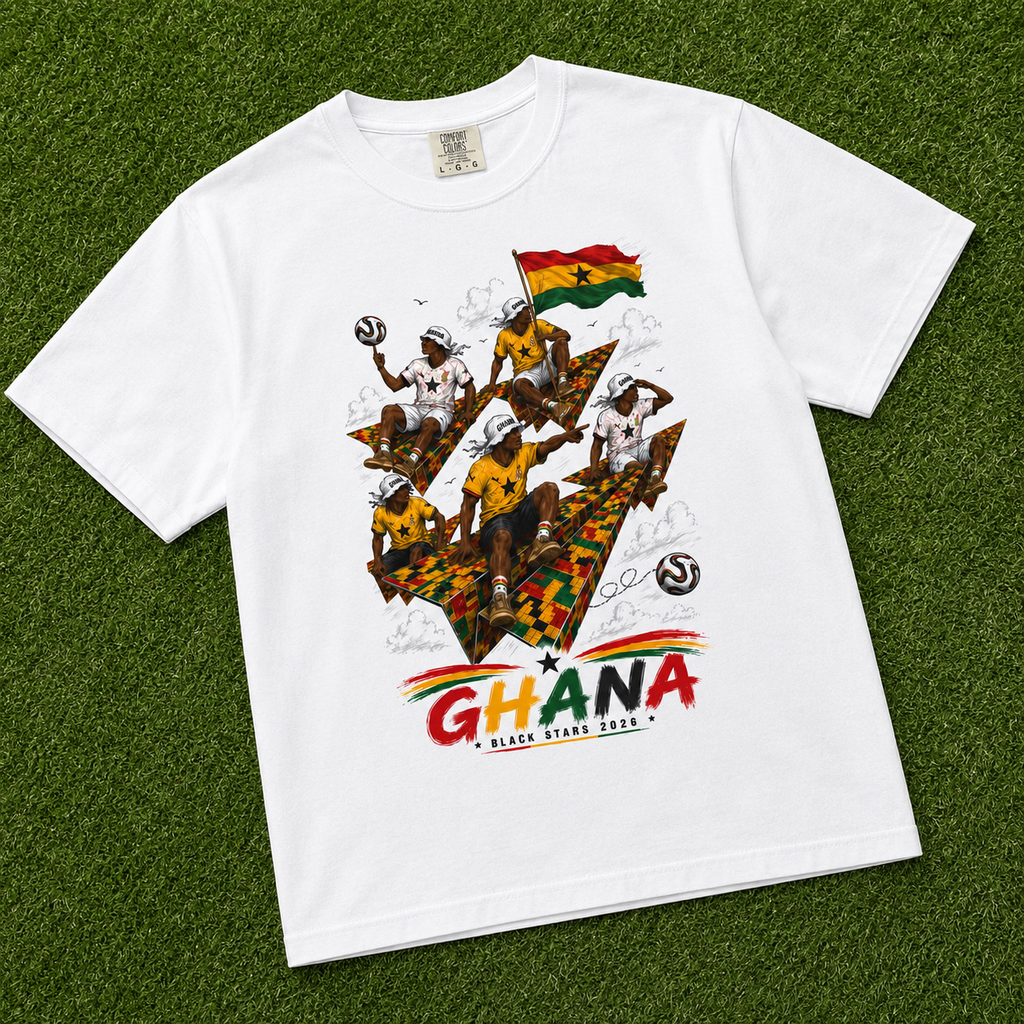 Ghana "Tete Airlines" World Cup T-Shirt