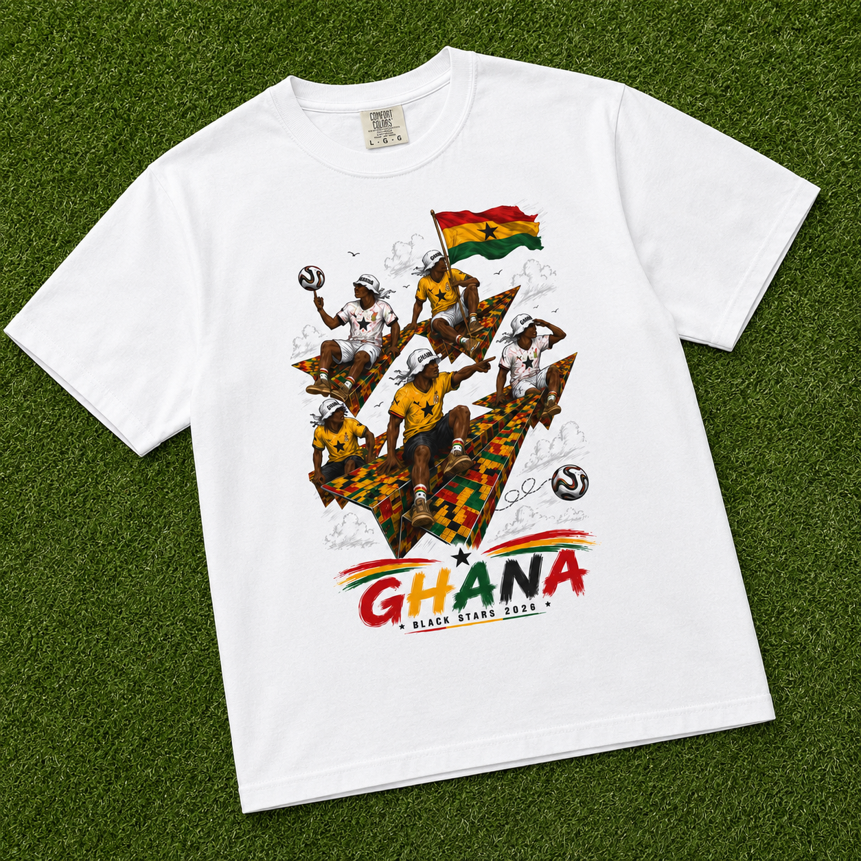 Ghana "Tete Airlines" World Cup T-Shirt