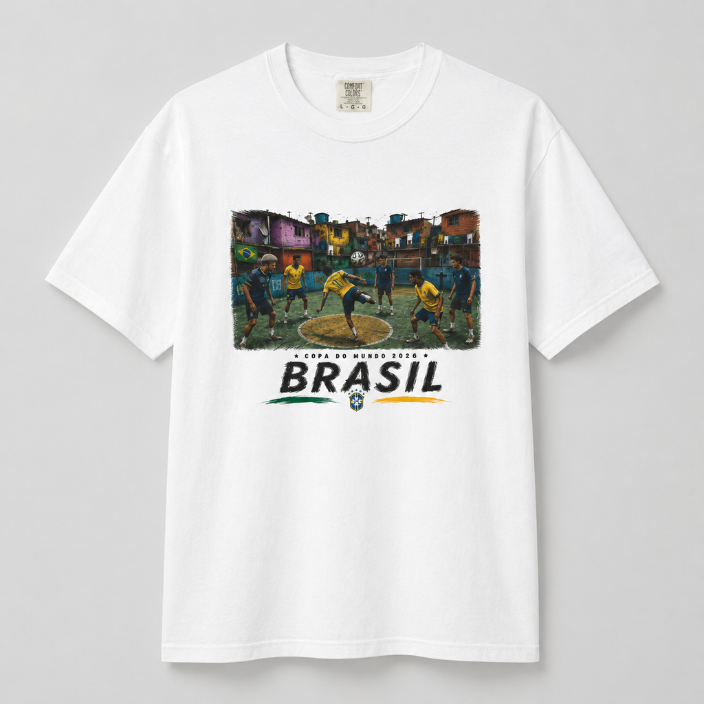 Brasil "Favela Futbol" World Cup T-Shirt