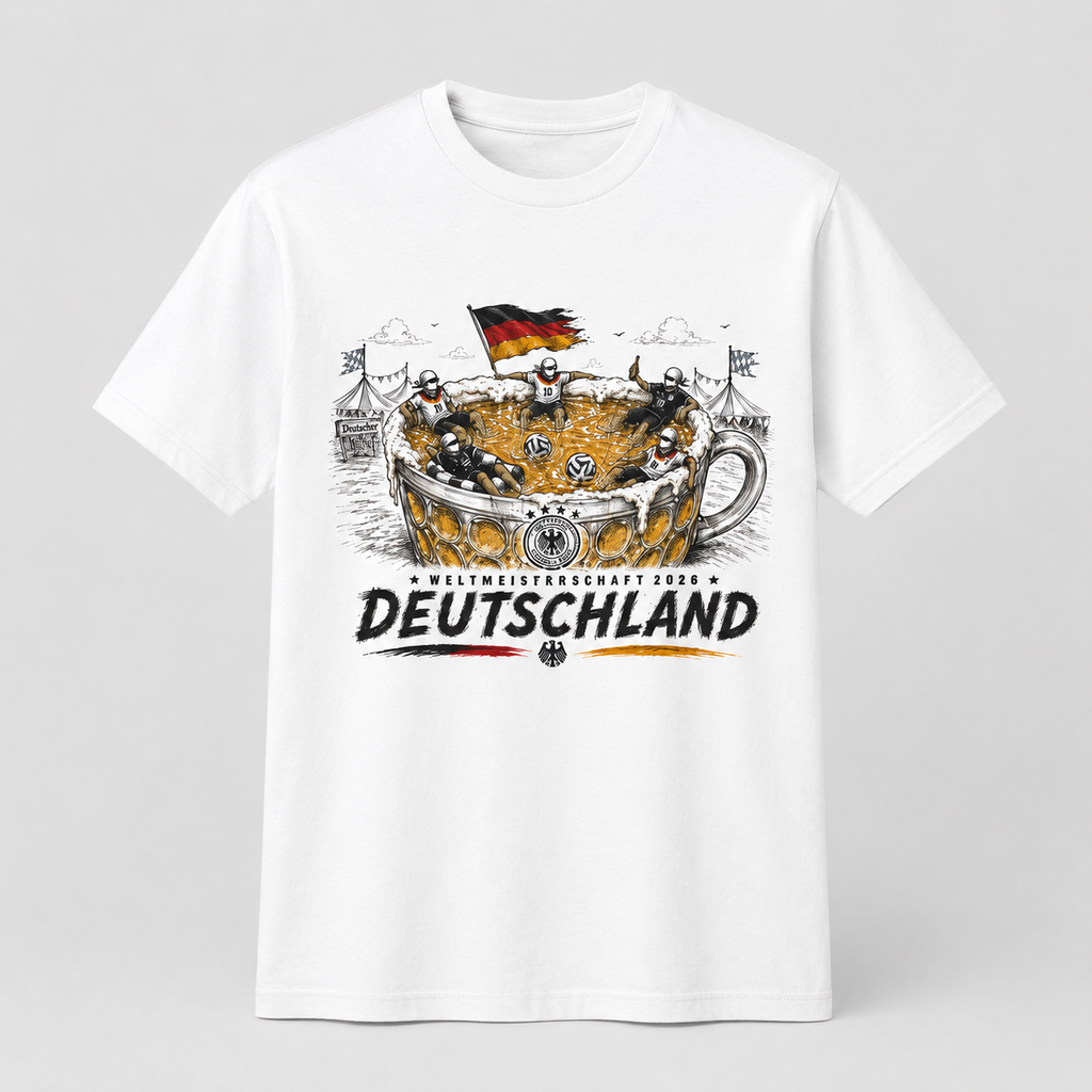 Germany "Beer Stein Ball" World Cup T-Shirt