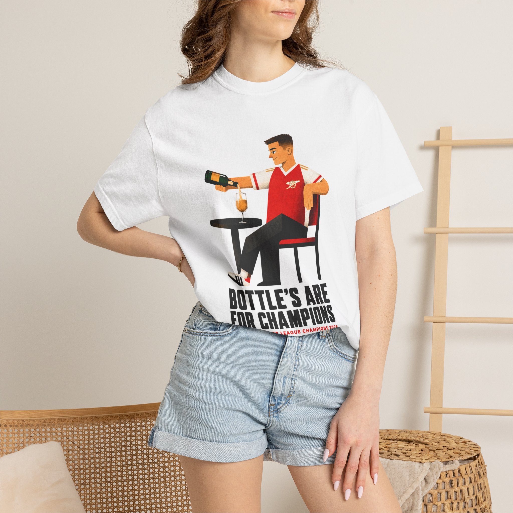 Arsenal "Bottle's Are For Champions" T-Shirt